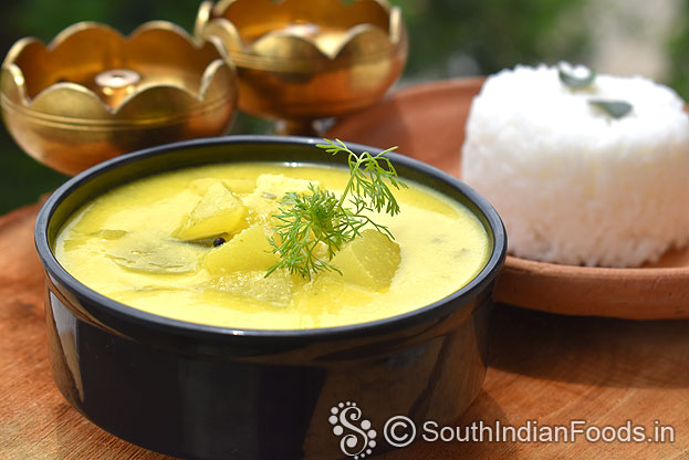 Perfect yellow curry ready