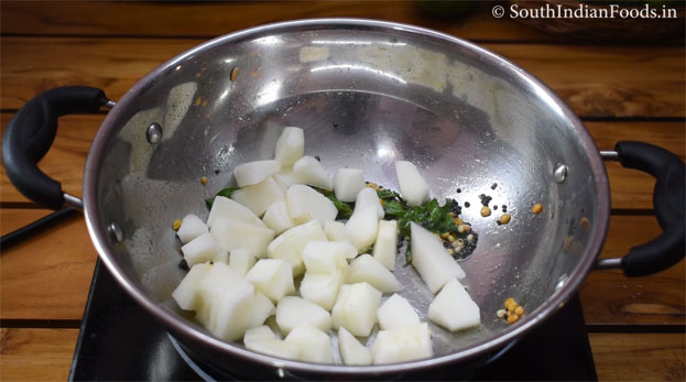 Mangalore cucumber more kuzhambu step 14