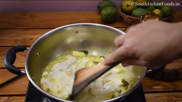 Mangalore cucumber more kuzhambu step 21