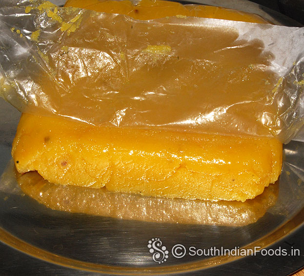After 2 hours, remove it from tray