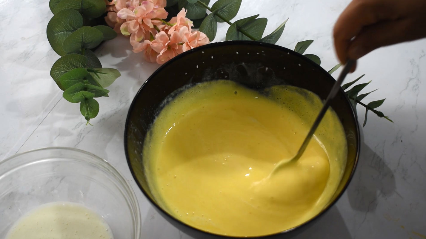 Mango chocolate ice cream 1