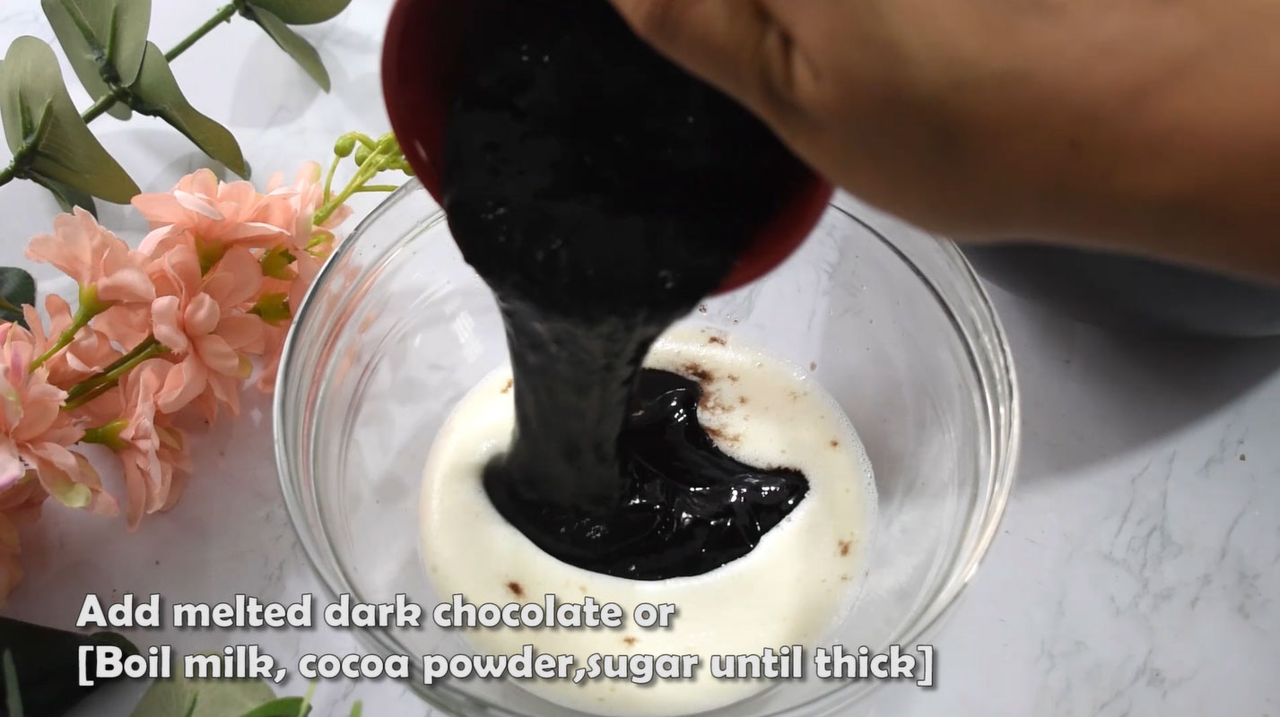 Mango chocolate ice cream 1