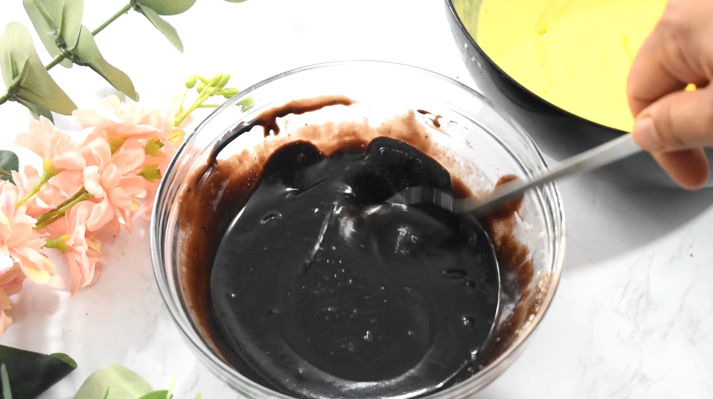 Mango chocolate ice cream 1