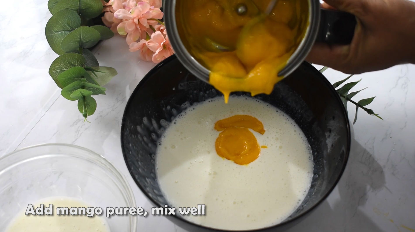 Mango chocolate ice cream 1