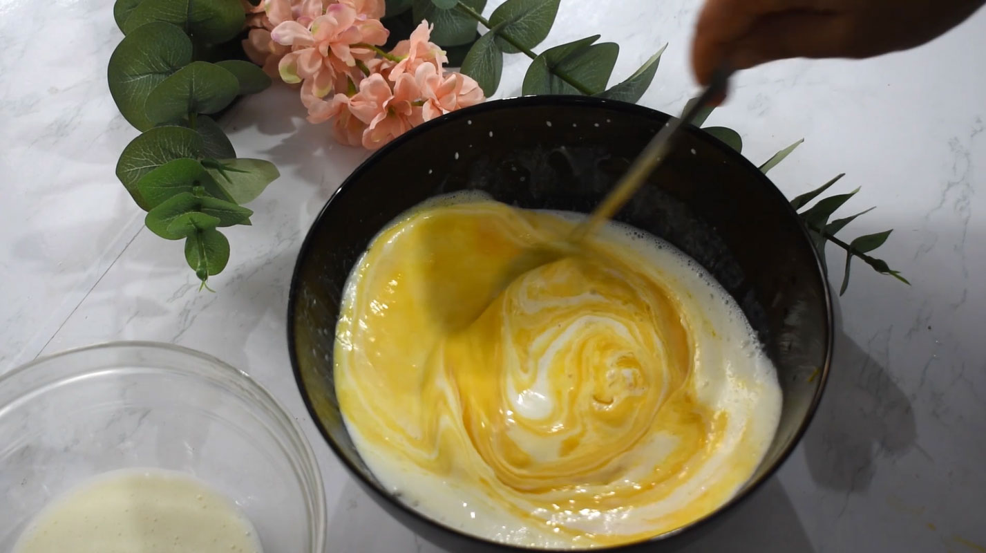 Mango chocolate ice cream 1