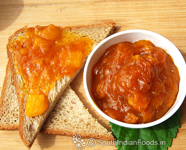 Instant mango jam
