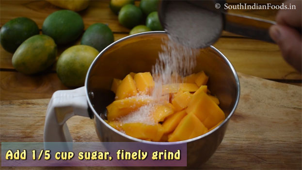 Mango lassi ice cream step 5