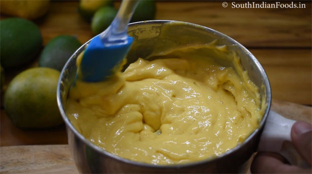 Mango lassi ice cream step 9