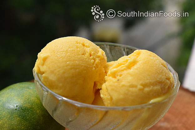 Eggless ice cream