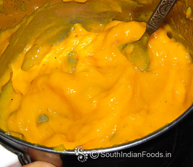 Ground mango ready