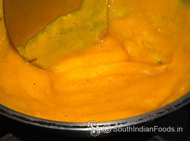 Stir well on medium flame for 5 min