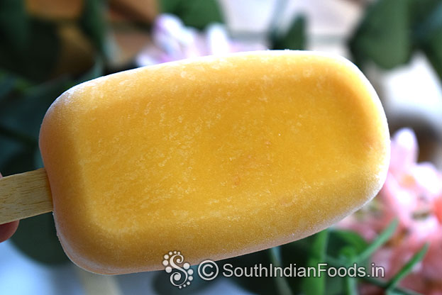 Mango popsicle