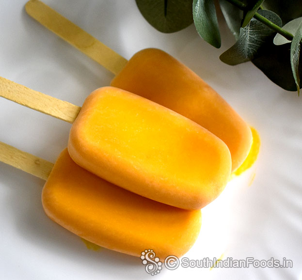 Summer special ice pops
