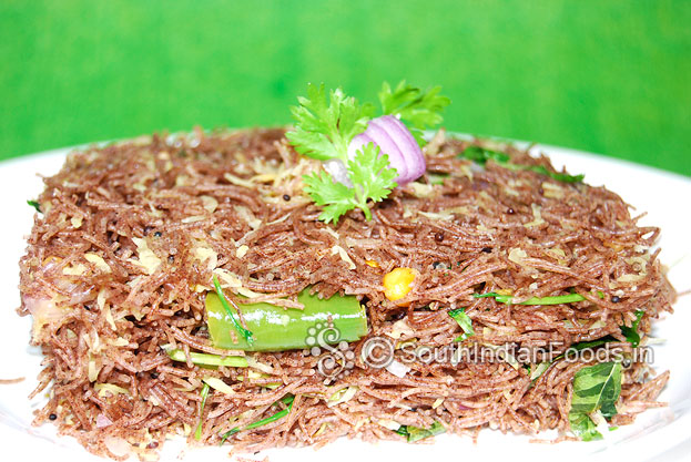 Mango ragi vermicelli