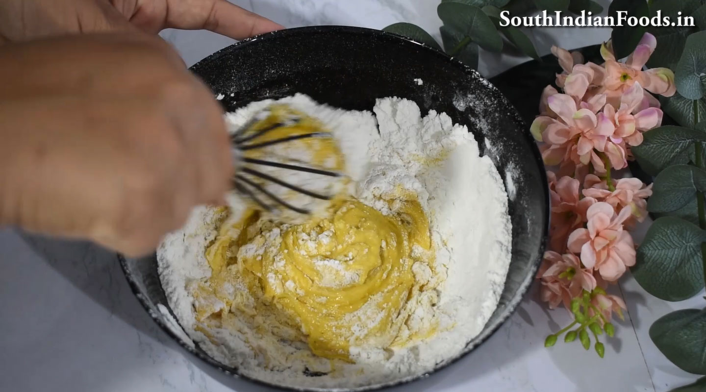  Mango sponge cake