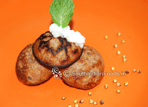 Manjal cholam jowar paniyaram
