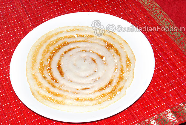 Crispy Maravalli kizhangu Dosai-Ready to serve