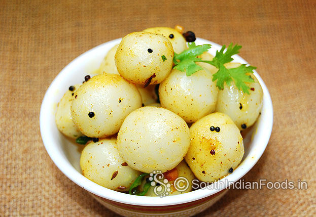 Masala ammini kozhukattai is ready to serve.