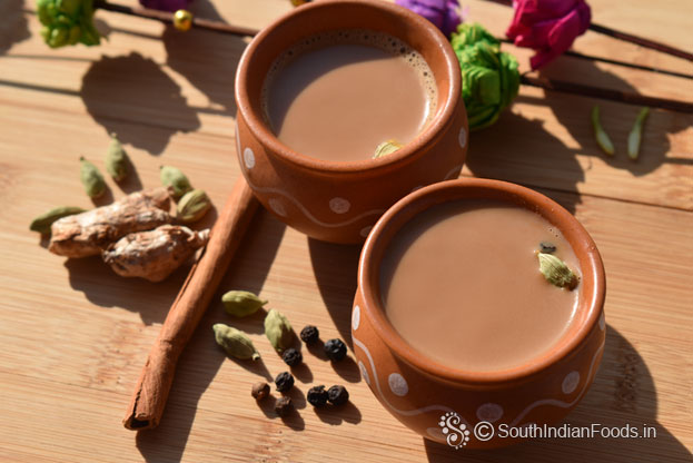 Masala milk tea