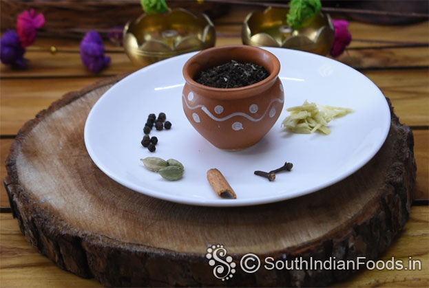 Masala tea step 1