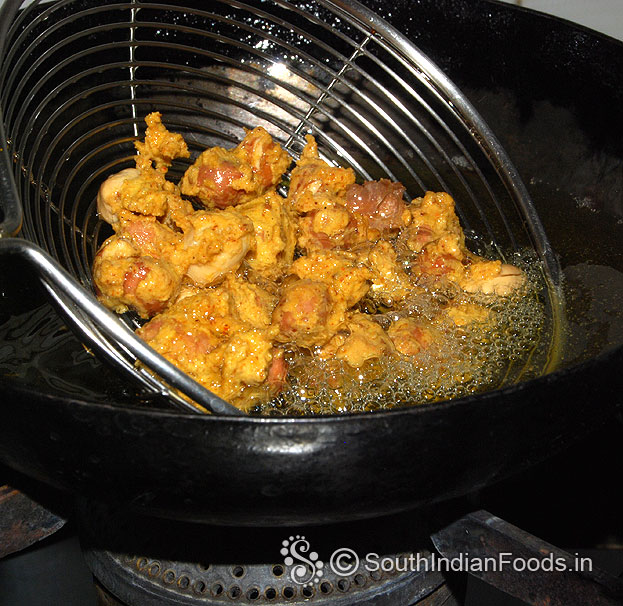 Deep fry till crisp and golden brown