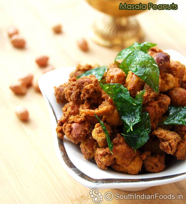 Peanut masala pakoda