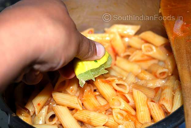 Add lemon juice