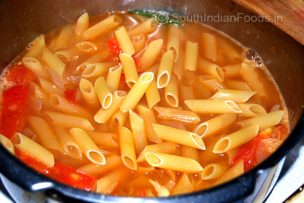 Add penne pasta