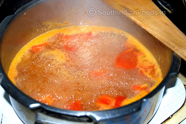 Boiling water