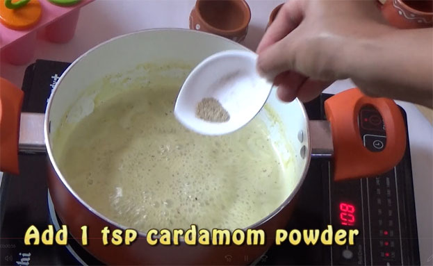 Add cardamom powder