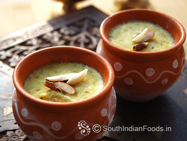 Indian matka kulfi