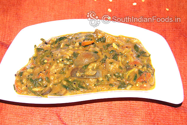 Methi dal brinjal sambar