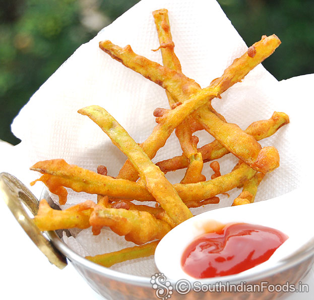 Milagai bajji sticks