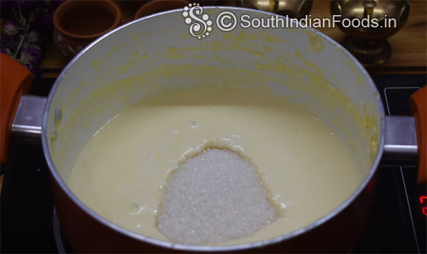 Add sugar
