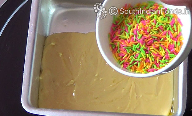 Sprinkle rainow vermicelli