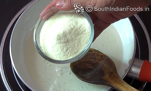 Add milk powder