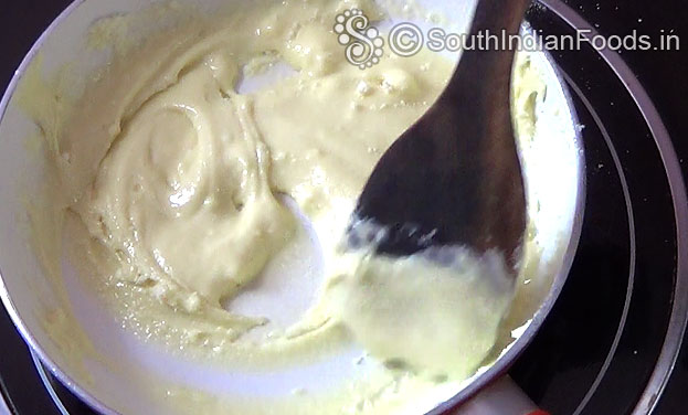 Stir well without burning