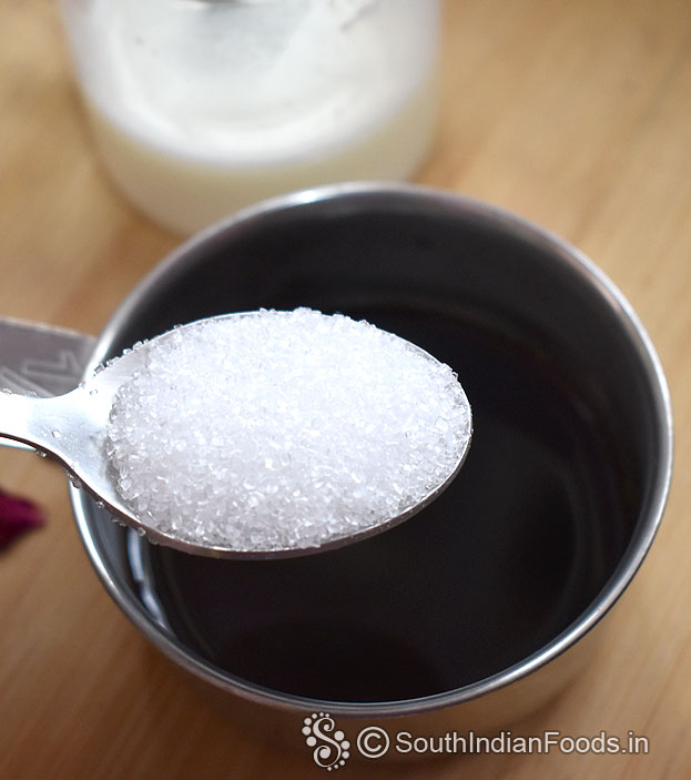 Add sugar mix well