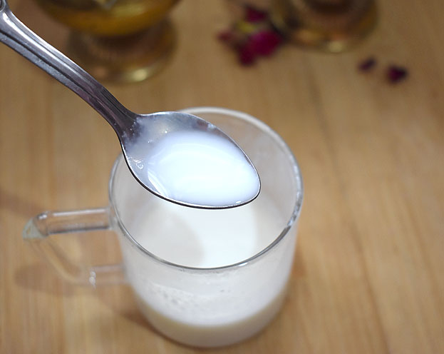 Milk powder milk ready