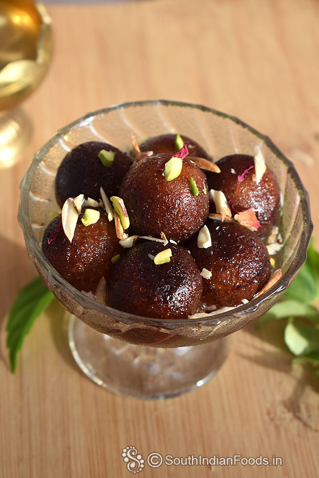 Milk powder gulab jamun