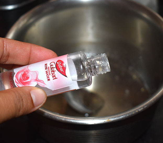 Add rose water