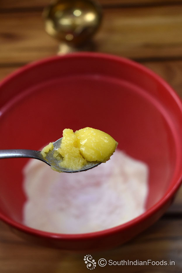 Add ghee