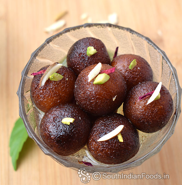 Non-sticky, textured jamun