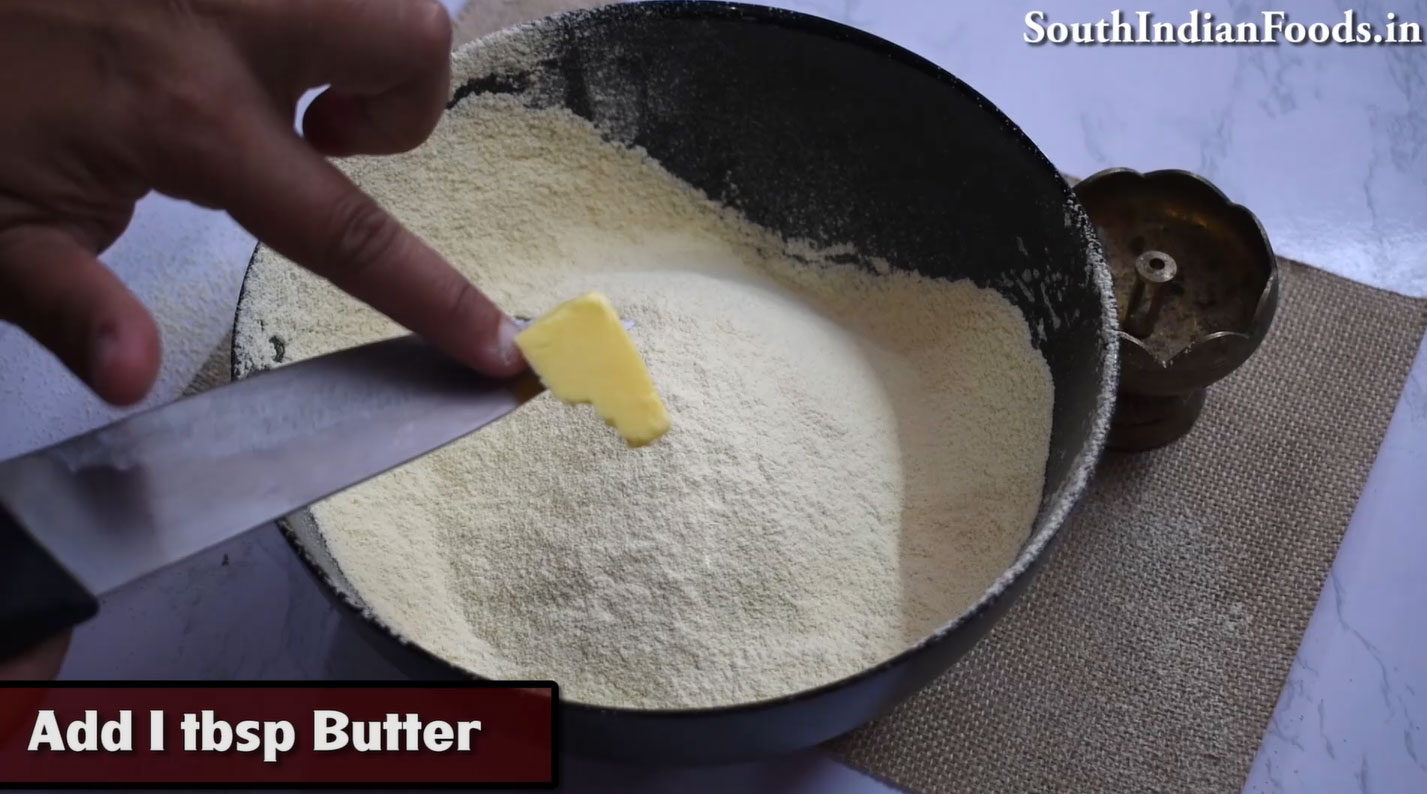 mini pottukadalai murukku recipe step 5