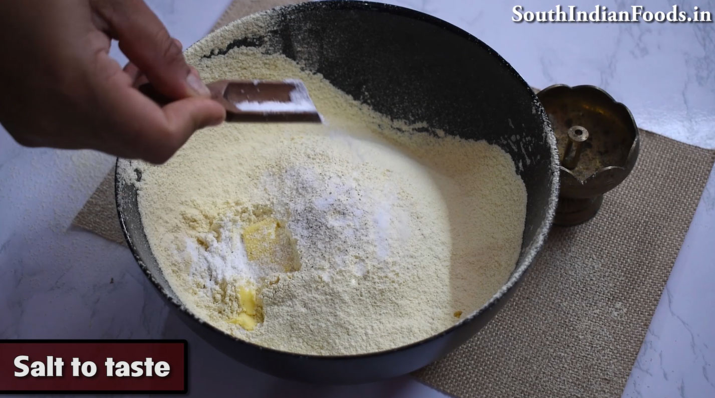 mini pottukadalai murukku recipe step 7