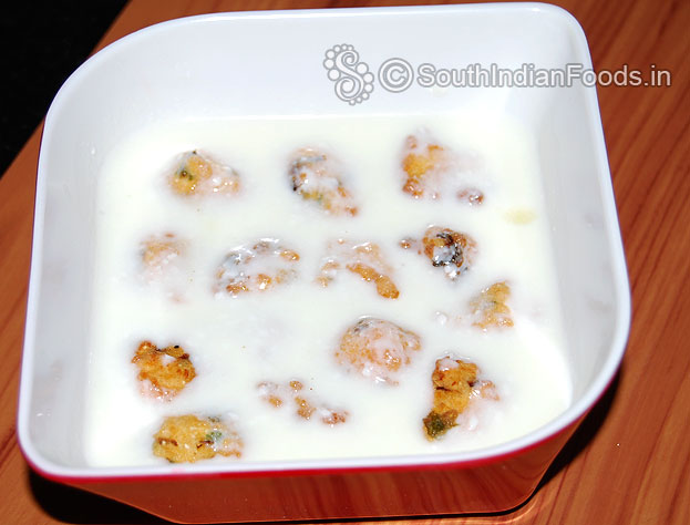 Repeat the process for all vada