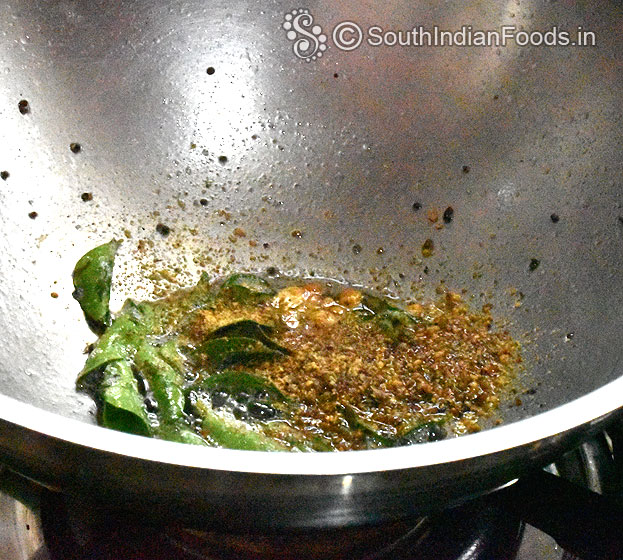 Add fenugreek powder saute for 2 min