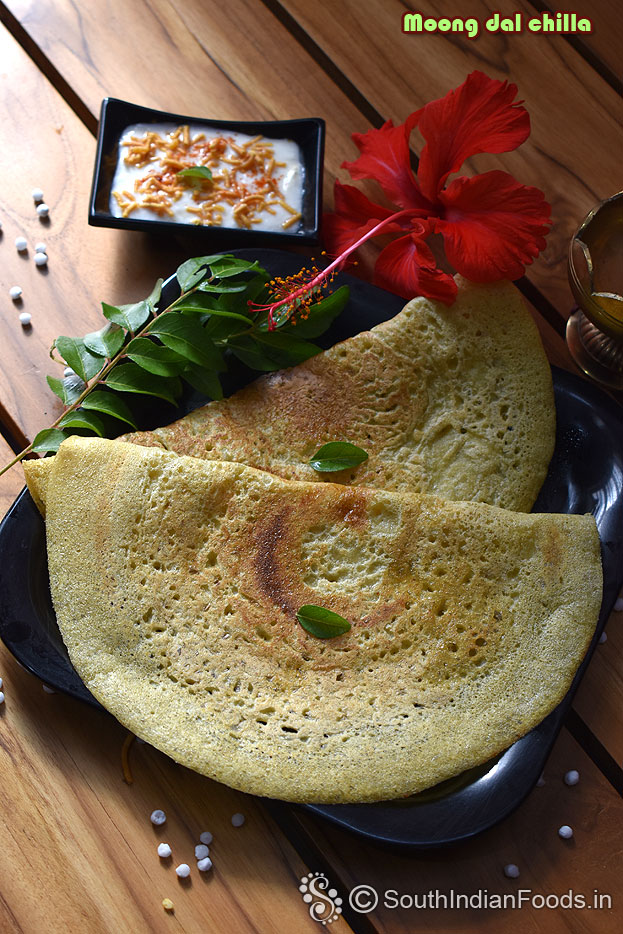 Instant moong dal dosa