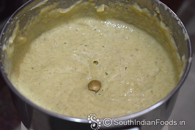 Batter is ready