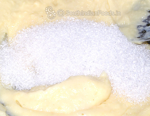 Add sugar
